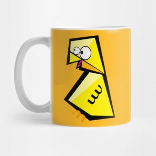 Yellow bird Mug